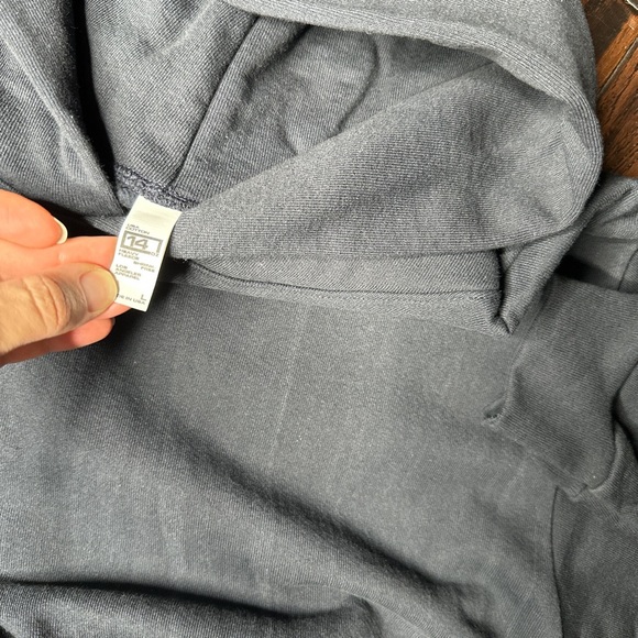 Hoodie sweater long sleeve basic cotton Los Angeles Apparel unisex warm ski - Picture 4 of 4